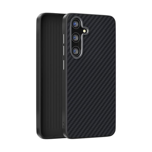 For Samsung Galaxy S25+ 5G / S24+ 5G ABEEL C Carbon Fiber Series 6D Micro Relief MagSafe Phone Case(Black) - Galaxy S25+ 5G Cases by PMC Jewellery | Online Shopping South Africa | PMC Jewellery | Buy Now Pay Later Mobicred