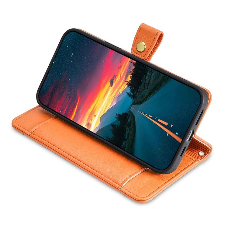 For Fujitsu Arrows We2 Sheep Texture Cross-body Zipper Wallet Leather Phone Case(Orange) - free shipping - PMC TechLife - Order now!