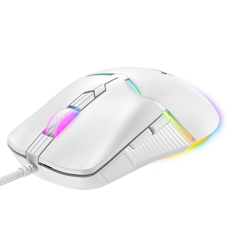 ONIKUMA CW929 RGB 6400DPI Wired Mouse(White) - free shipping - PMC TechLife - Order now!