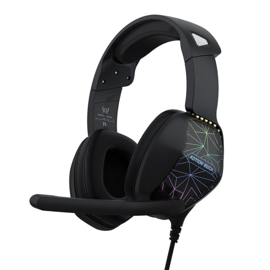 KOTION EACH G6000 On-Ear Gaming Headset with Mic, Length: About 2.1m(Black) - Multimedia Headset by KOTION EACH | Online Shopping South Africa | PMC Jewellery | Buy Now Pay Later Mobicred