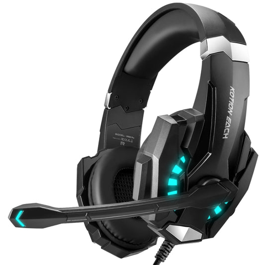 KOTION EACH G9000 Pro On-Ear Gaming Headset with Mic, Cable Length: About 2.1m(Black) - Multimedia Headset by KOTION EACH | Online Shopping South Africa | PMC Jewellery | Buy Now Pay Later Mobicred