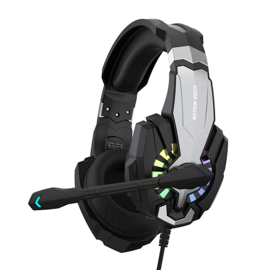 KOTION EACH G9000 Plus On-Ear Gaming Headset with Mic, Length: About 2.1m(Black) - Multimedia Headset by KOTION EACH | Online Shopping South Africa | PMC Jewellery | Buy Now Pay Later Mobicred