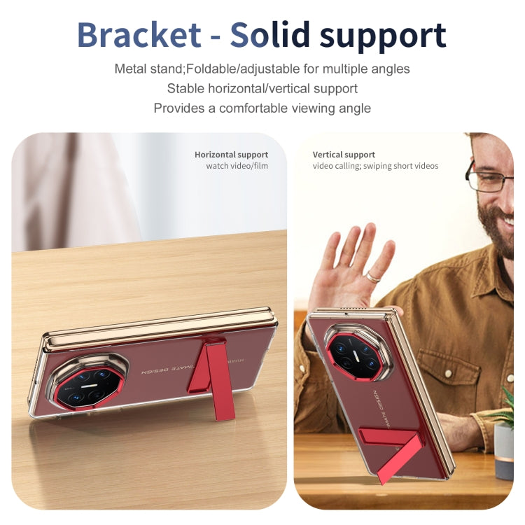 For Huawei Mate XT Ultimate Ice-Cold Holder PC Hybrid TPU Phone Case(Red) - Huawei Cases by PMC TechLife | Online Shopping South Africa | PMC TechLife | Buy Now Pay Later Mobicred