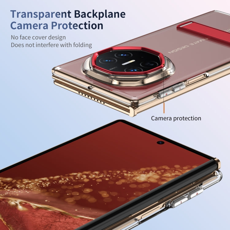 For Huawei Mate XT Ultimate Ice-Cold Holder PC Hybrid TPU Phone Case(Red) - Huawei Cases by PMC TechLife | Online Shopping South Africa | PMC TechLife | Buy Now Pay Later Mobicred