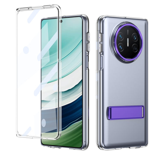 For Huawei Mate X3 Ice-Cold Holder PC Hybrid TPU Phone Case(Purple) - Huawei Cases by PMC Jewellery | Online Shopping South Africa | PMC Jewellery | Buy Now Pay Later Mobicred