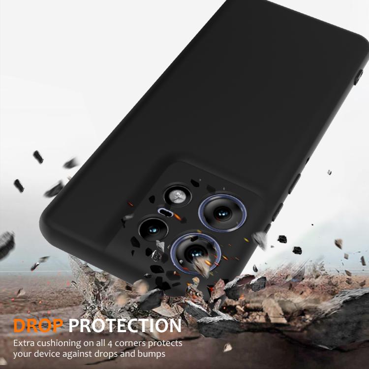 For Motorola Edge 50 Pro Shockproof Silicone Magsafe Phone Case(Black) - free shipping - PMC TechLife - Order now!