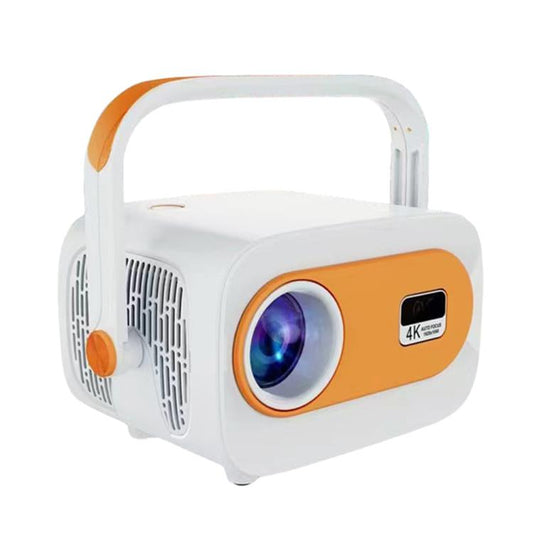 JY325 1280 x 720P 200ANSI Amlogic H713 CPU Android 11.0 Portable Projector, UK Plug(White) - LED Projector by PMC Jewellery | Online Shopping South Africa | PMC Jewellery | Buy Now Pay Later Mobicred