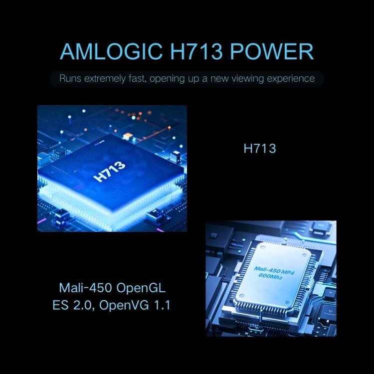 M10 1280 x 720P 200ANSI Amlogic H713 CPU Android 11.0 Smart Projector, UK Plug(White) - LED Projector by PMC TechLife | Online Shopping South Africa | PMC TechLife | Buy Now Pay Later Mobicred