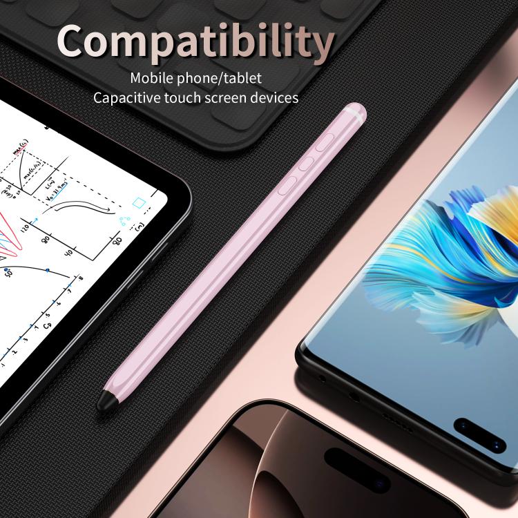 C1 Multifunctional Bluetooth Capacitive Pen for Mobile Phones / Tablets PC(Pink) - Stylus Pen by PMC TechLife | Online Shopping South Africa | PMC TechLife | Buy Now Pay Later Mobicred