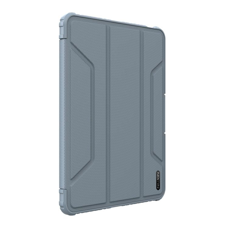 For iPad Air 11 2024 / 2025 NILLKIN Bumper Pro Folding Style Tablet Leather Case(Grey) - free shipping - PMc TechLife - Order now!