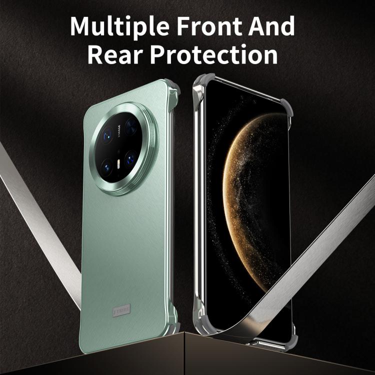 For Huawei Mate 70 Micro Frosted Metal Phone Case(Titanium) - Huawei Cases by PMC TechLife | Online Shopping South Africa | PMC TechLife | Buy Now Pay Later Mobicred