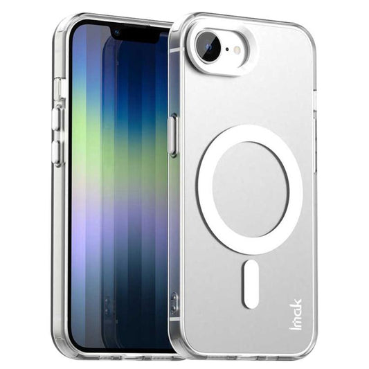 For iPhone 16e IMAK Candy Series Shockproof MagSafe Phone Case(White) - iPhone 16e Cases by imak | Online Shopping South Africa | PMC Jewellery | Buy Now Pay Later Mobicred