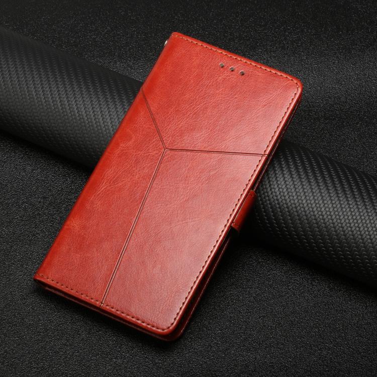 For Tecno Spark 40 Pro 4G Y-shaped Pattern Flip Leather Phone Case(Brown) - free shipping - PMC TechLife - Order now!