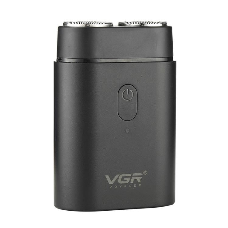 VGR V-341 Rotating 2 Cuttter Head Portable Electric Shaver(Black) - free shipping - PMC TechLife - Order now!