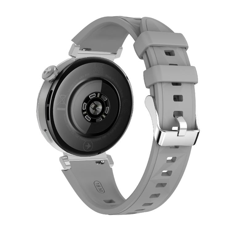 Kalebol 18mm Universal Diamond Embossed Silicone Strap(Space Grey) - 18mm Bands by Kalebol | Online Shopping South Africa | PMc TechLife | Buy Now Pay Later Mobicred