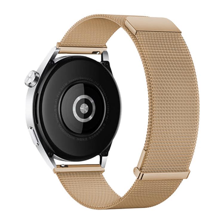 Kalebol 22mm Universal Loop Double Magnetic Buckle Milanese Strap(Rose Gold) - free shipping - PMc TechLife - Order now!