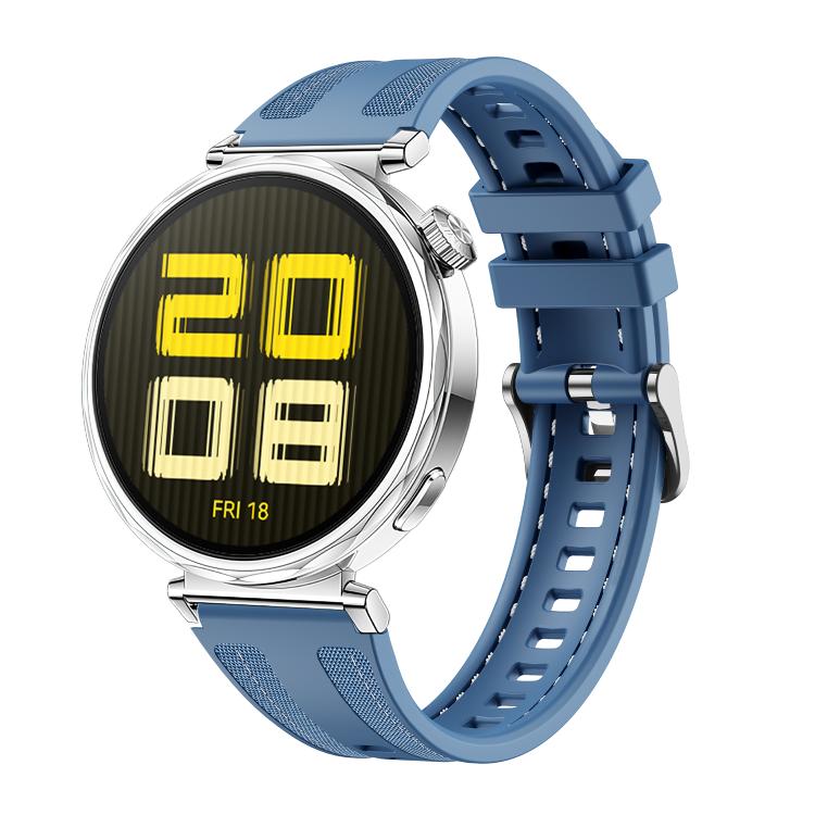 18mm Kalebol Composite Silicone Watch Band(Light Blue) - free shipping - PMc TechLife - Order now!