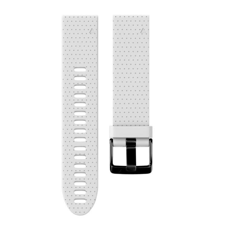 For Garmin QuickFit 20mm Kalebol Dot Texture Silicone Watch Band(White) - Watch Bands by Kalebol | Online Shopping South Africa | PMc TechLife | Buy Now Pay Later Mobicred