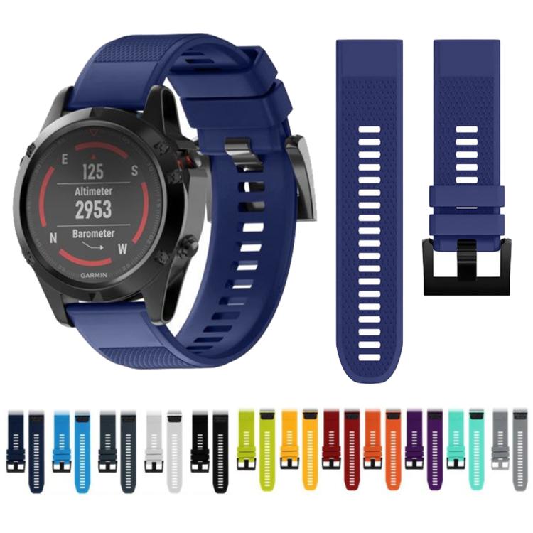 For Garmin QuickFit 22mm Kalebol Triangle Texture Silicone Watch Band(White) - Watch Bands by Kalebol | Online Shopping South Africa | PMc TechLife | Buy Now Pay Later Mobicred