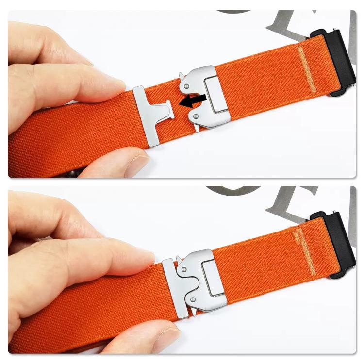 20mm Parachute Buckle Elastic Nylon Watch Band(Starlight) - 20mm Bands by PMc TechLife | Online Shopping South Africa | PMc TechLife | Buy Now Pay Later Mobicred