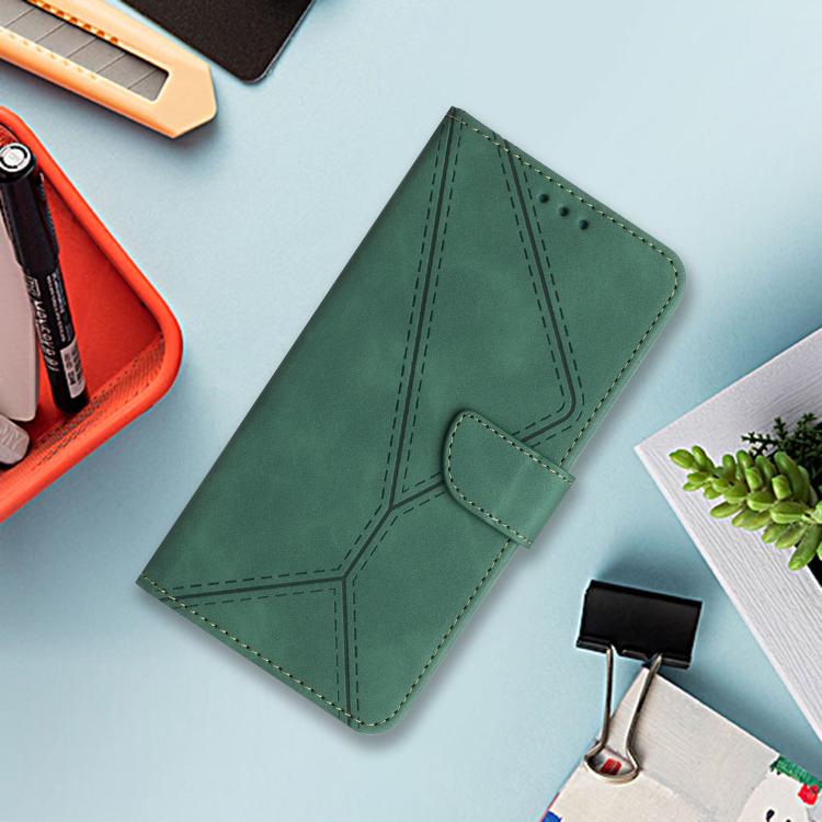 For Tecno Pova 7 Ultra 5G Stitching Embossed Leather Phone Case(Green) - free shipping - PMC TechLife - Order now!
