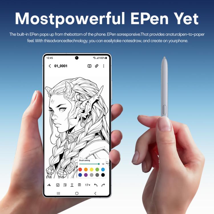 F102 / S25 Ultra, 4GB+64GB, 6.75 inch Android 11 MTK6762 Octa Core, Network: 4G, Dual SIM, Support Wireless Charging, Plug:EU Plug(Titanium Blue) - free shipping - PMc TechLife - Order now!