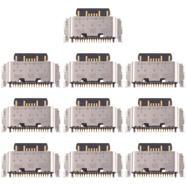 For Xiaomi Redmi Note 11T Pro 10pcs Original Charging Port Connector - Tail Connector by PMc TechLife | Online Shopping South Africa | PMc TechLife | Buy Now Pay Later Mobicred