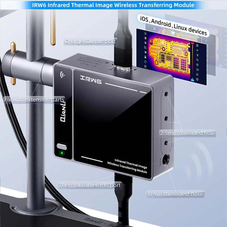 QianLi IRW6 Infrared Thermal Image Wireless Transferring Module Support Super Cam Series - free shipping - PMC TechLife - Order now!