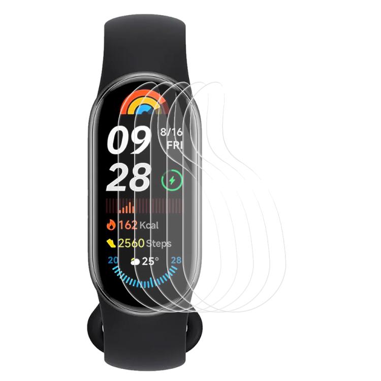 For Xiaomi Smart Band 9 5pcs xDfind Soft Hydrogel Film Full Cover Front Protector - free shipping - PMc TechLife - Order now!