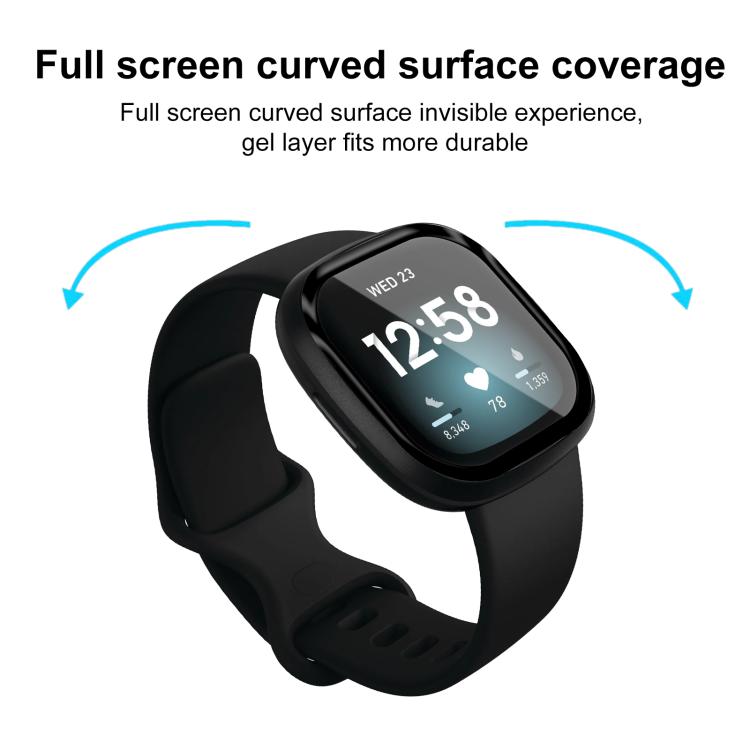 For Fitbit Versa 3 2pcs xDfind Curved 3D Composite Material Soft Film Screen Protector - free shipping - PMc TechLife - Order now!