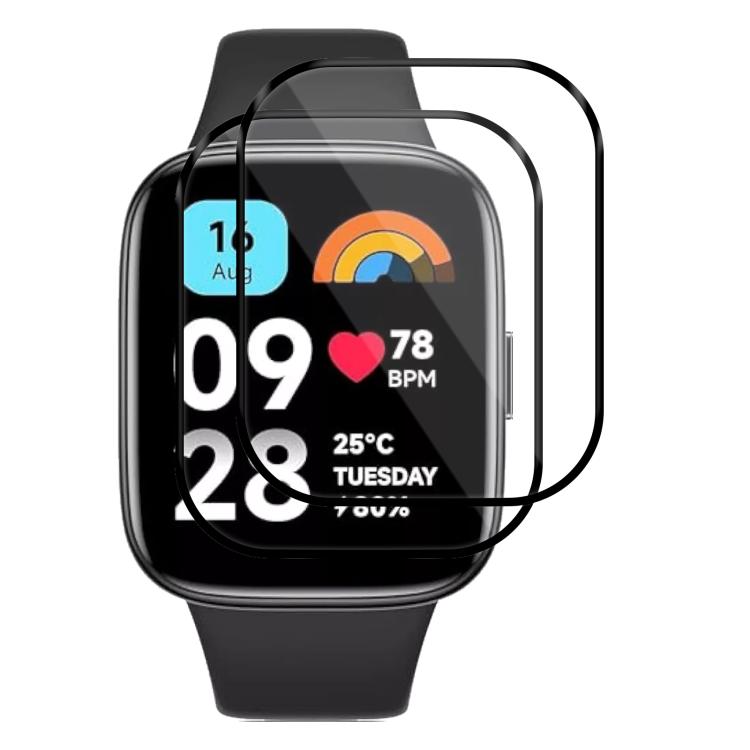 For Xiaomi Redmi Watch 3 Lite 2pcs xDfind Curved 3D Composite Material Soft Film Screen Protector - free shipping - PMc TechLife - Order now!