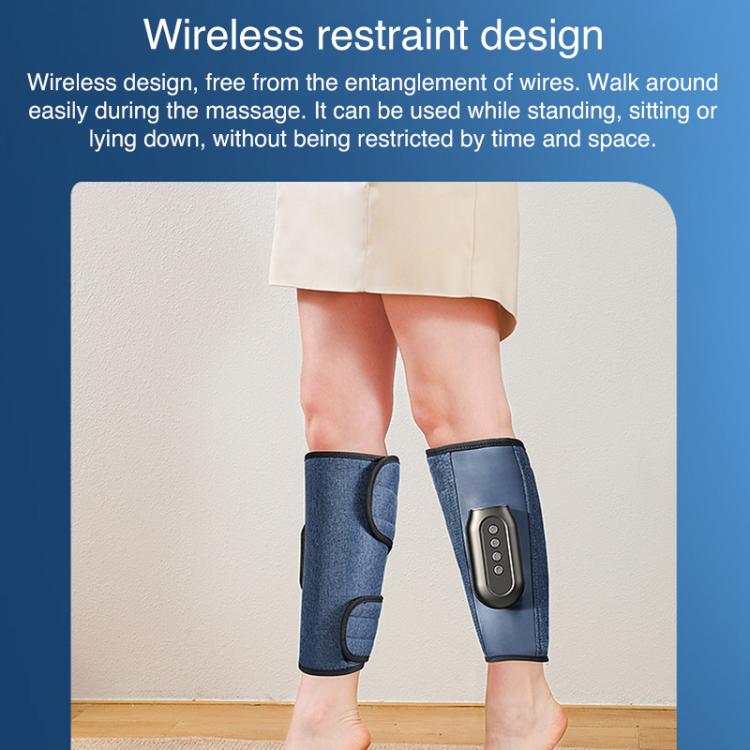 WG-JB-701 Home Portable Airbag Heating Leg Massager, Style:Remote Control Version Single - free shipping - PMC TechLife - Order now!