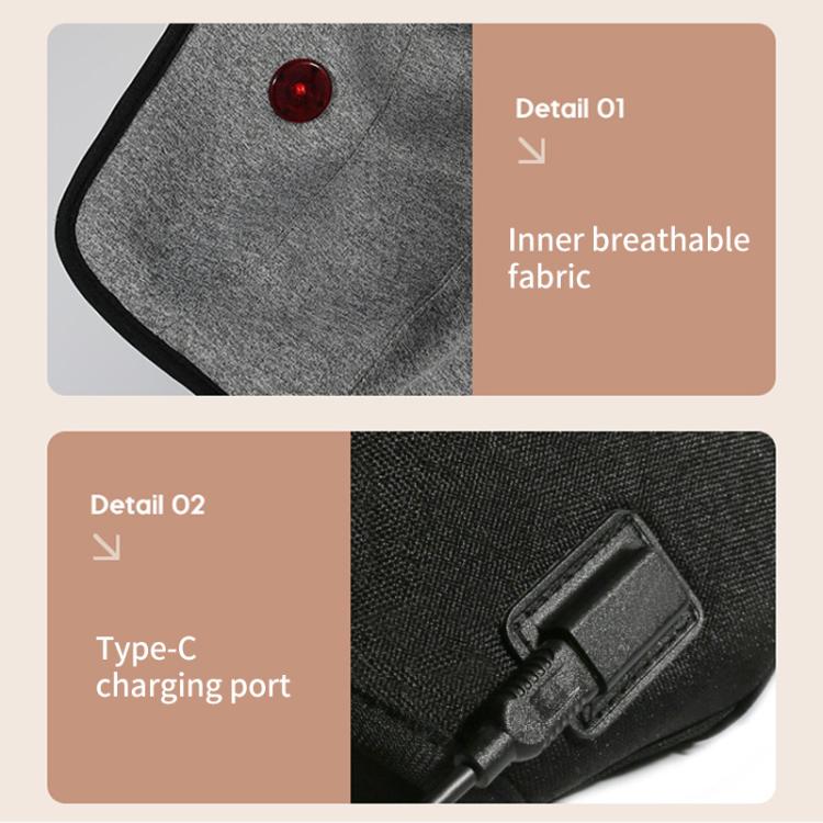 WG-JB-704 Home Rechargeable Heating Knee Massager Joint Knee Pad Massager, Specification:Single - free shipping - PMC TechLife - Order now!