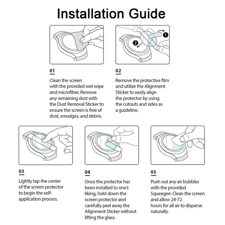 For Garmin Forerunner 265 44mm 5pcs xDfind Soft Hydrogel Film Full Cover Front Protector - free shipping - PMC TechLife - Order now!