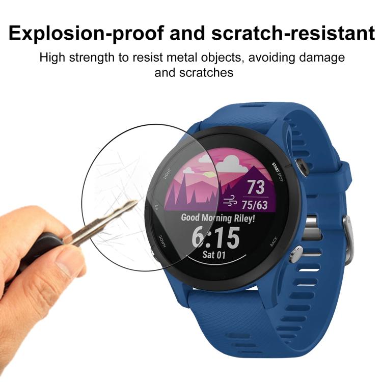 For Garmin Forerunner 255 2pcs xDfind Curved 3D Composite Material Soft Film Screen Protector - free shipping - PMC TechLife - Order now!