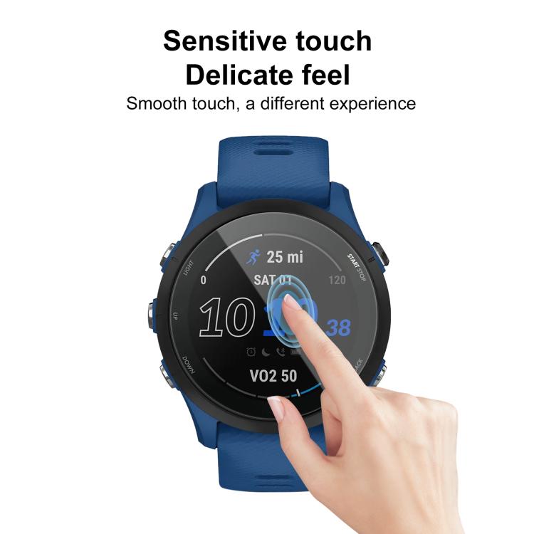 For Garmin Forerunner 255 2pcs xDfind Curved 3D Composite Material Soft Film Screen Protector - free shipping - PMC TechLife - Order now!
