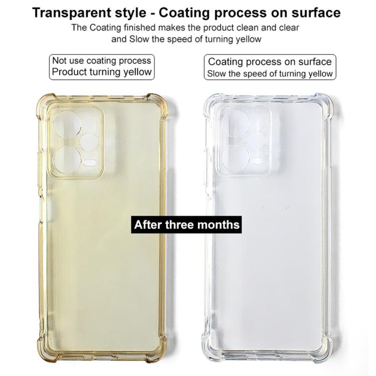 For iPhone 17 Air imak Shockproof Airbag TPU Phone Case(Matte Black) - iPhone 17 Air Cases by imak | Online Shopping South Africa | PMC TechLife | Buy Now Pay Later Mobicred