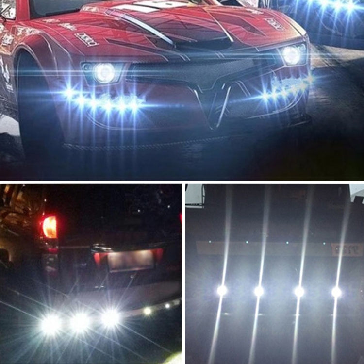 10 PCS 23mm 12LEDs SMD-4014 DC9-80V Motorcycle Eagle Eye Light(White Light) - Eagle Eye Lamps by PMC TechLife | Online Shopping South Africa | PMC TechLife | Buy Now Pay Later Mobicred