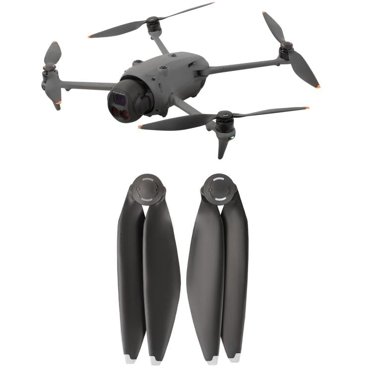 For DJI Mavic 4 Pro Sunnylife 1158F Quick-Release Propellers Blades, Type:One Pair(Silver Tip) - free shipping - PMC TechLife - Order now!