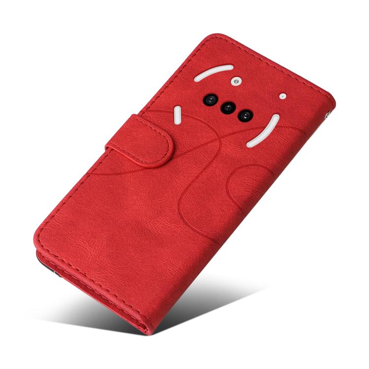 For Nothing Phone 3A Dual-color Splicing Flip Leather Phone Case(Red) - free shipping - PMC TechLife - Order now!