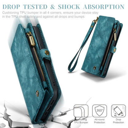 For iPhone 12 mini CaseMe-008 Detachable Multifunctional Wallet Leather Phone Case (Blue) - iPhone 12 mini Cases by CaseMe | Online Shopping South Africa | PMC Jewellery | Buy Now Pay Later Mobicred