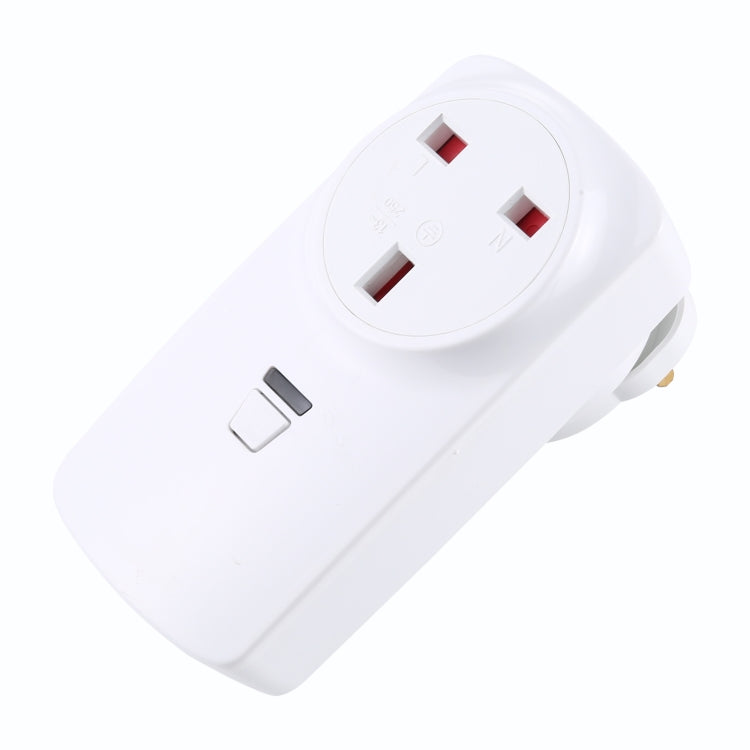 AK-DL220 220V Smart Wireless Remote Control Socket with Remote Control, Plug Type:UK Plug - Smart Socket by PMC Jewellery | Online Shopping South Africa | PMC Jewellery | Buy Now Pay Later Mobicred