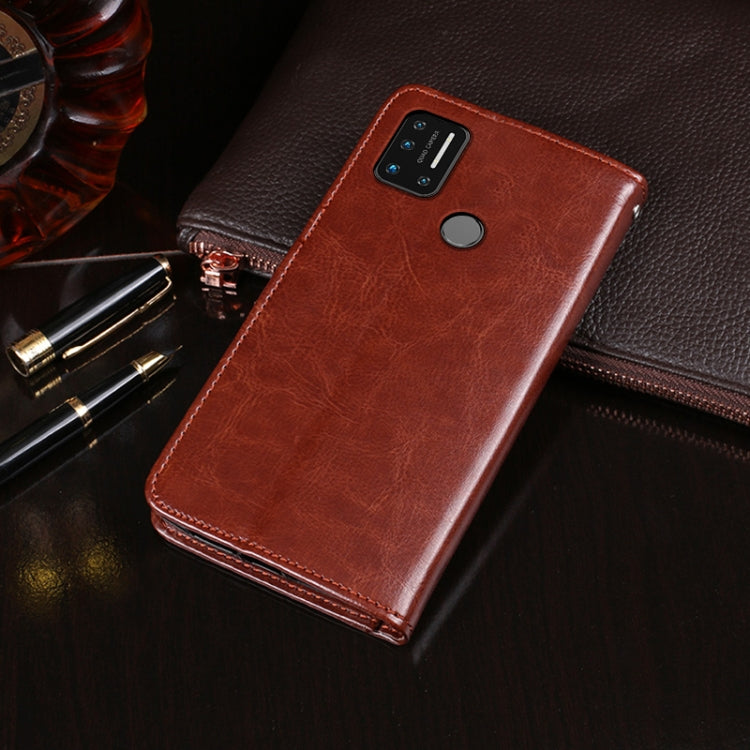 For Umidigi A7 idewei Crazy Horse Texture Horizontal Flip Leather Case with Holder & Card Slots & Wallet(Brown) - More Brand by idewei | Online Shopping South Africa | PMC Jewellery | Buy Now Pay Later Mobicred