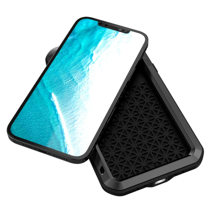 For iPhone 12 Pro Max LOVE MEI Metal Shockproof Life Waterproof Dustproof Protective Case(White) - iPhone 12 Pro Max Cases by LOVE MEI | Online Shopping South Africa | PMC TechLife | Buy Now Pay Later Mobicred