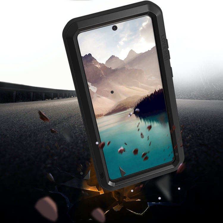 For Samsung Galaxy Note 20 LOVE MEI Metal Shockproof Waterproof Dustproof Protective Case without Glass(White) - Galaxy Note20 Cases by LOVE MEI | Online Shopping South Africa | PMC TechLife | Buy Now Pay Later Mobicred