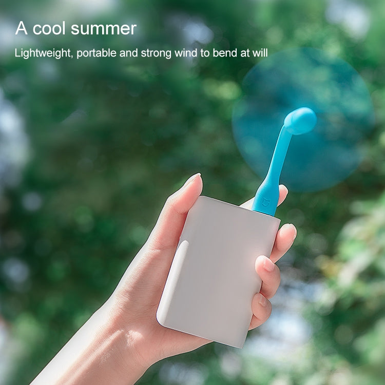 Original Xiaomi Mijia Portable Mini Mute USB Electric Fan (White) - Electric Fans by Xiaomi | Online Shopping South Africa | PMC Jewellery | Buy Now Pay Later Mobicred