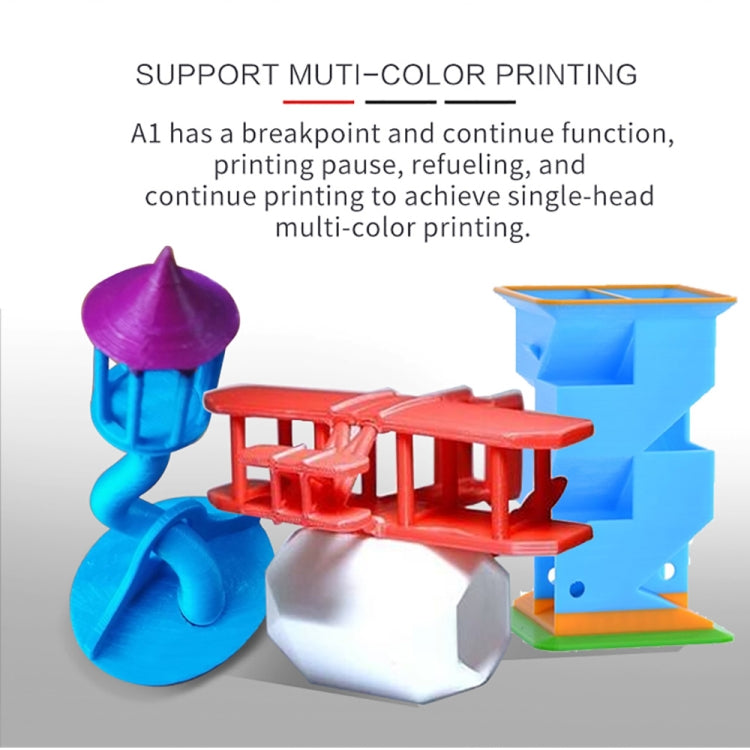 JGAURORA A1 Desktop High Precision Metal Plate Frame Three-Dimensional Physical 3D Printer - free shipping - PMc TechLife - Order now!