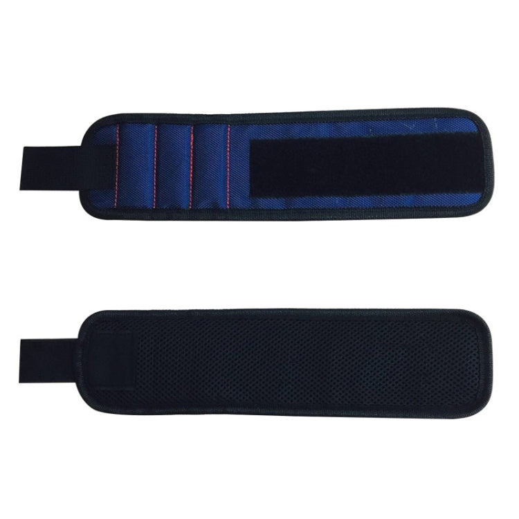 1680D Oxford Cloth Pocket Magnetic Wristband Storage Pockets Tool(Blue) - Storage Bags & Boxes by PMC TechLife | Online Shopping South Africa | PMC TechLife