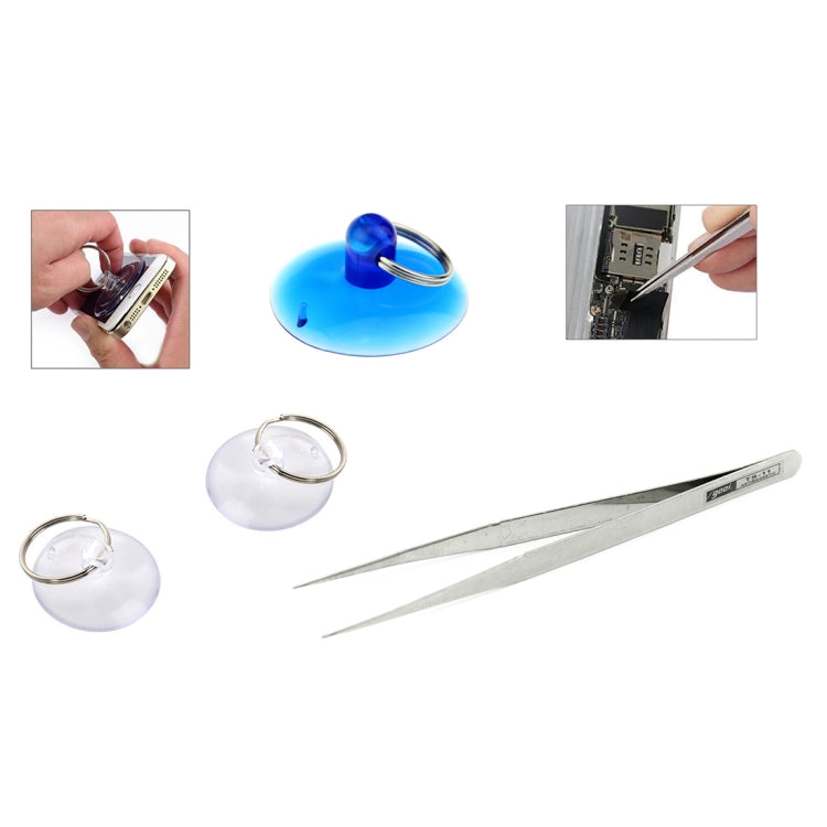 JF-8133 15 in 1 Metal + Plastic iPhone Dedicated Disassemble Repair Tool Kit - Tool Kits by JIAFA | Online Shopping South Africa | PMC TechLife | Buy Now Pay Later Mobicred