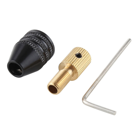 WLXY DIY003 0.5-3mm Mini Electric Grinder Drill Chuck Drill Shaft with Wrench, 3.17mm Inner Hole - Drill & Drill Bits by WLXY | Online Shopping South Africa | PMC Jewellery | Buy Now Pay Later Mobicred